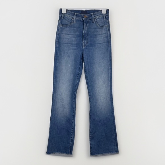 MOTHER Denim - Mother Size 26 The Hustler Ankle Fray Denim Jean Wash No Promises Style Q117-686